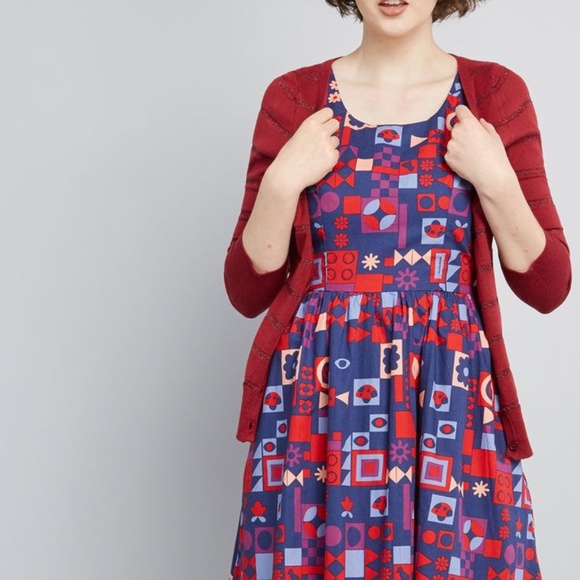 Modcloth "Optimistic Effect" - Picture 2 of 3